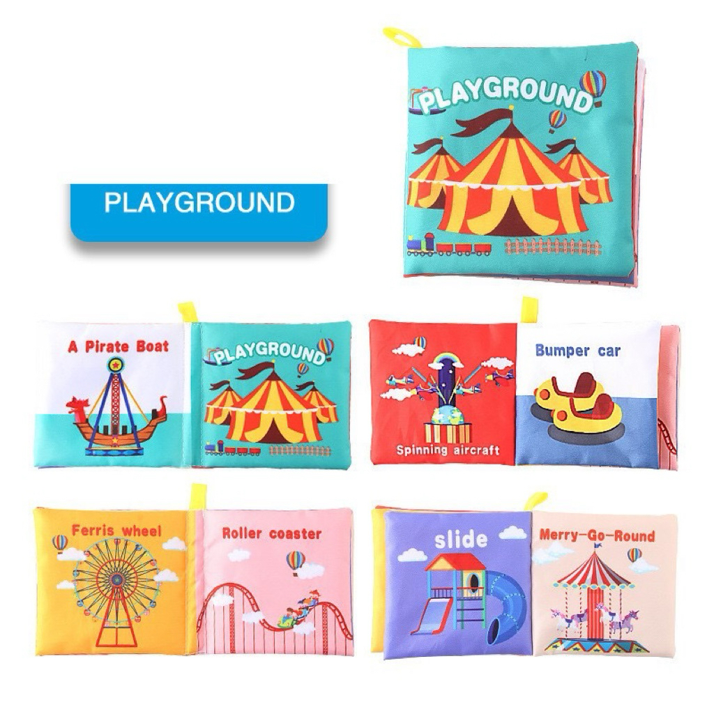 SOFT BOOK SENSORY UNTUK BAYI MURAH BANGETT