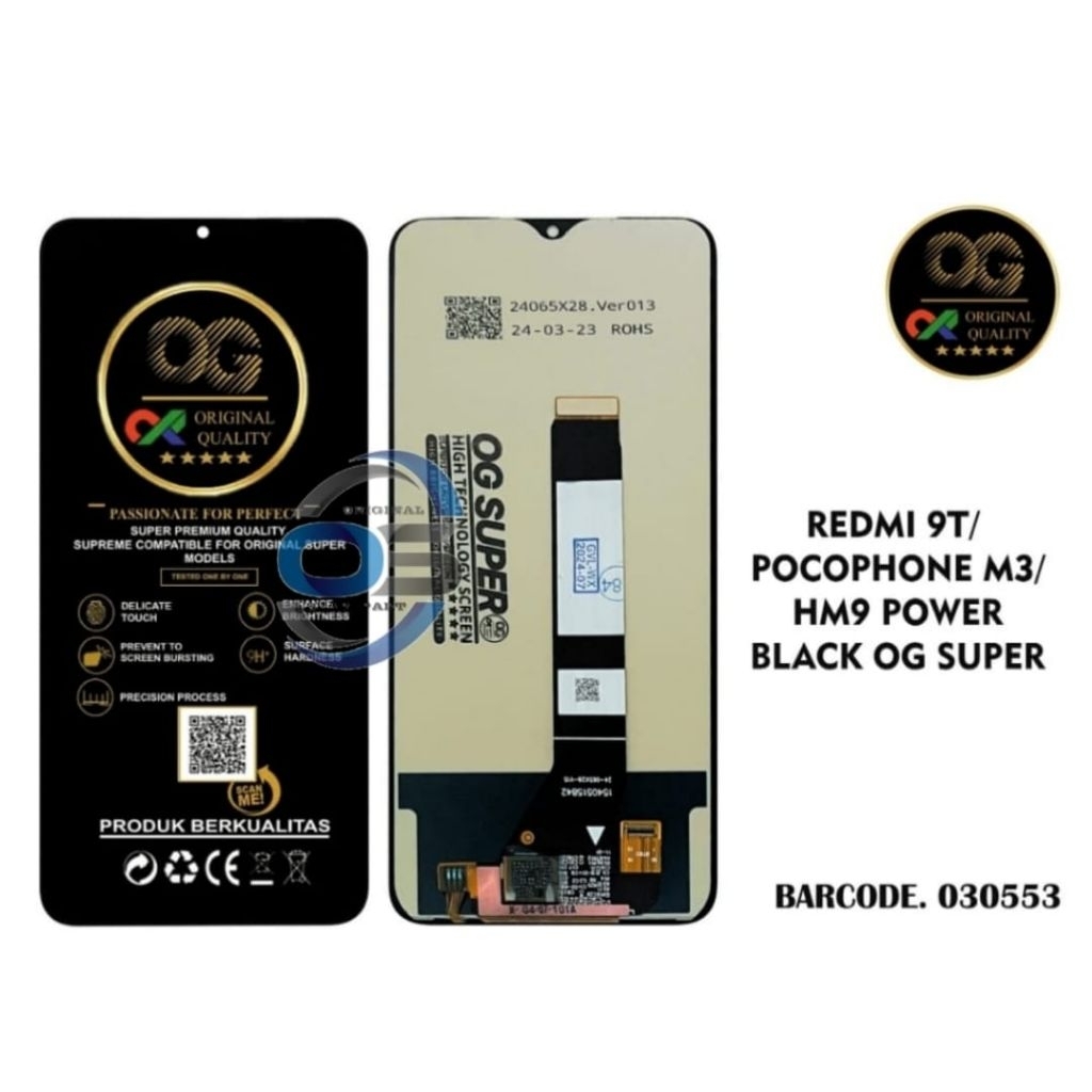 LCD XUAOMI REDMI 9T/POCO M3/HM9 PRO OG SUPER