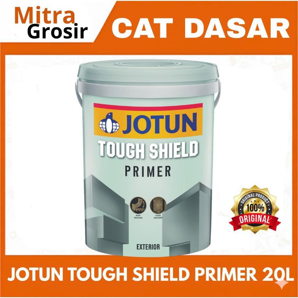 JOTUN CAT DASAR EXTERIOR | JOTUN TOUGH SHIELD PRIMER 18 LITER | JOTUN SEALER EXTERIOR | KEMASAN PAIL