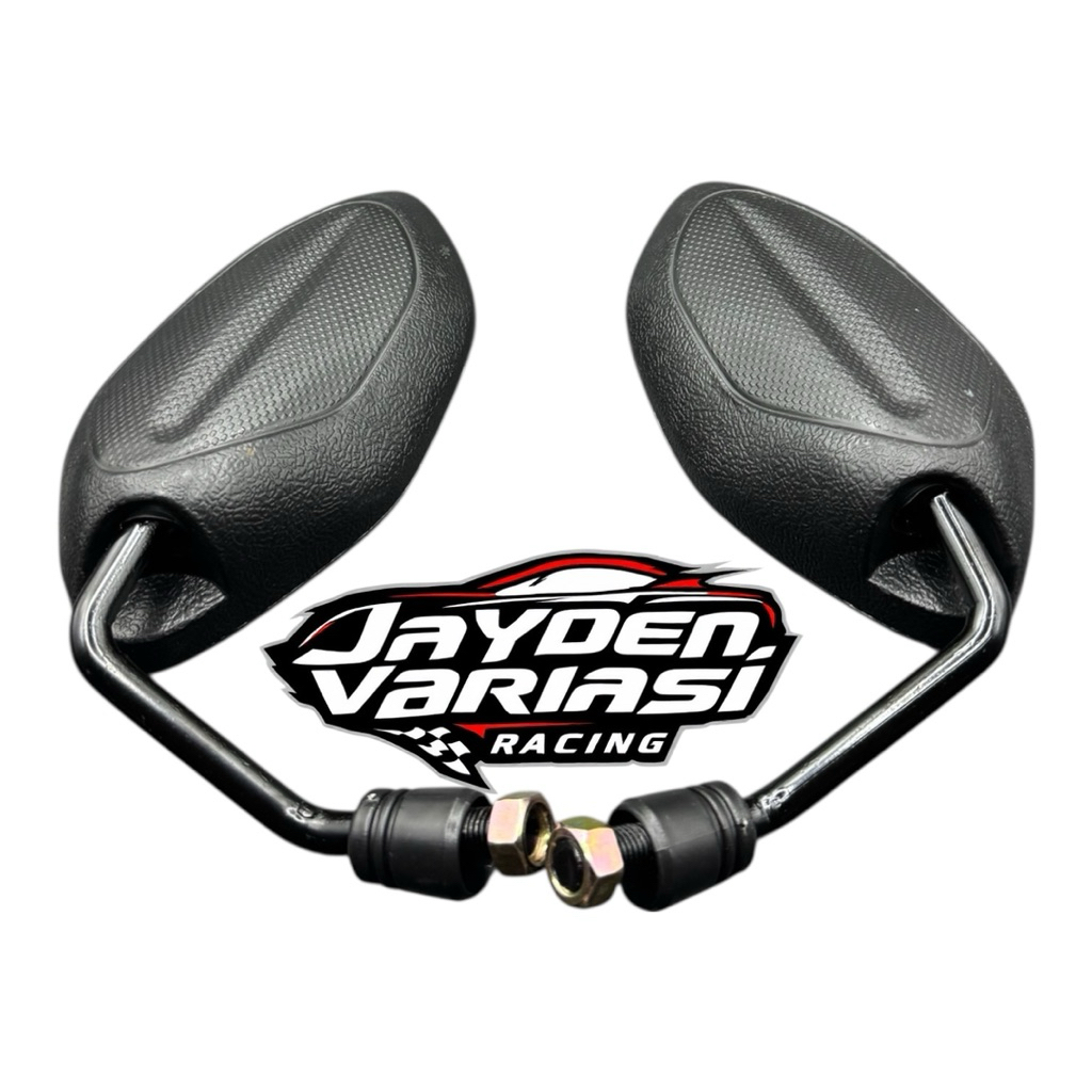 Sepasang Spion BEAT X1 - Kaca Spion Assy Beat Tangkai Model  X1 Thailand Universal Honda Vario Beat 