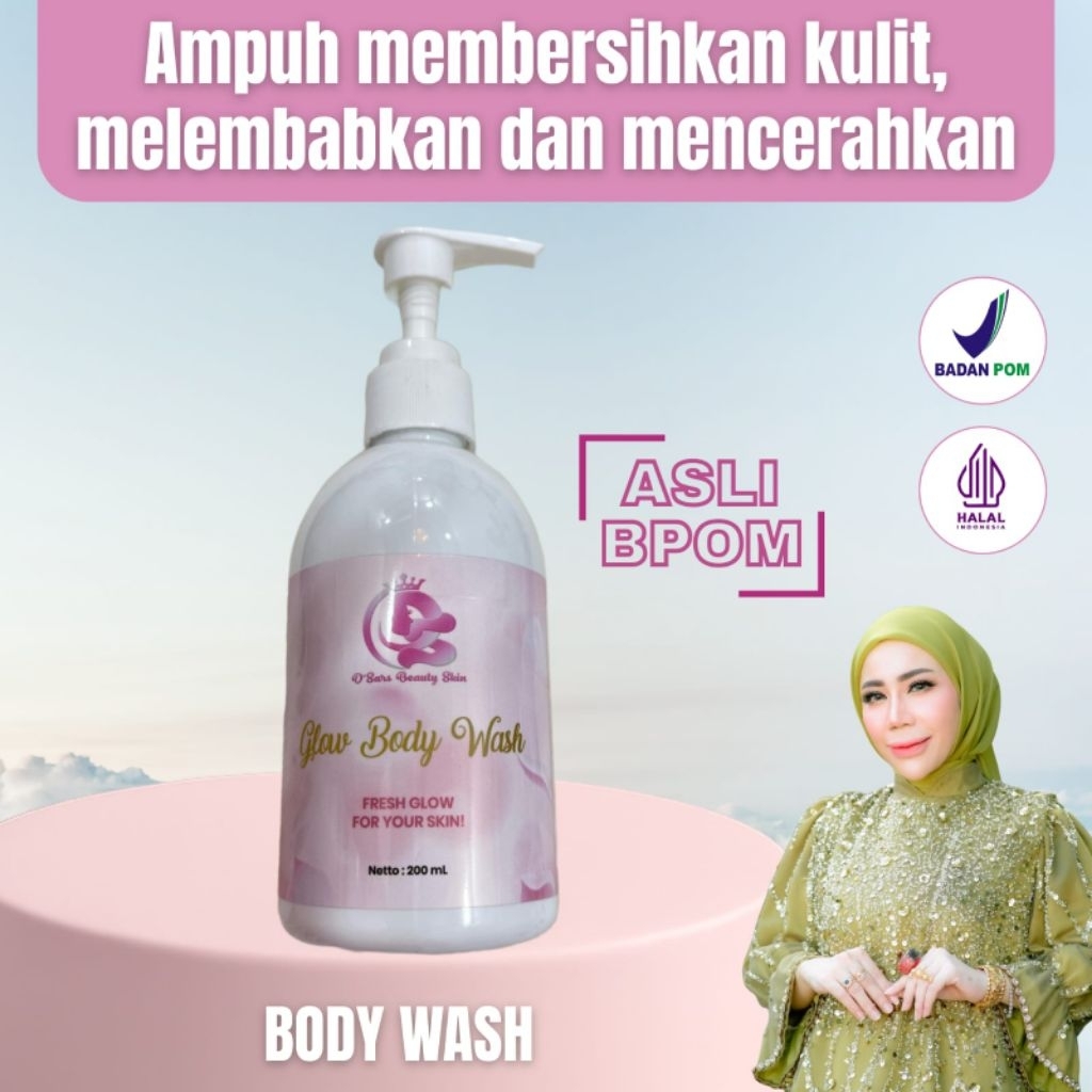 glow body wash by D'SARS BEAUTY