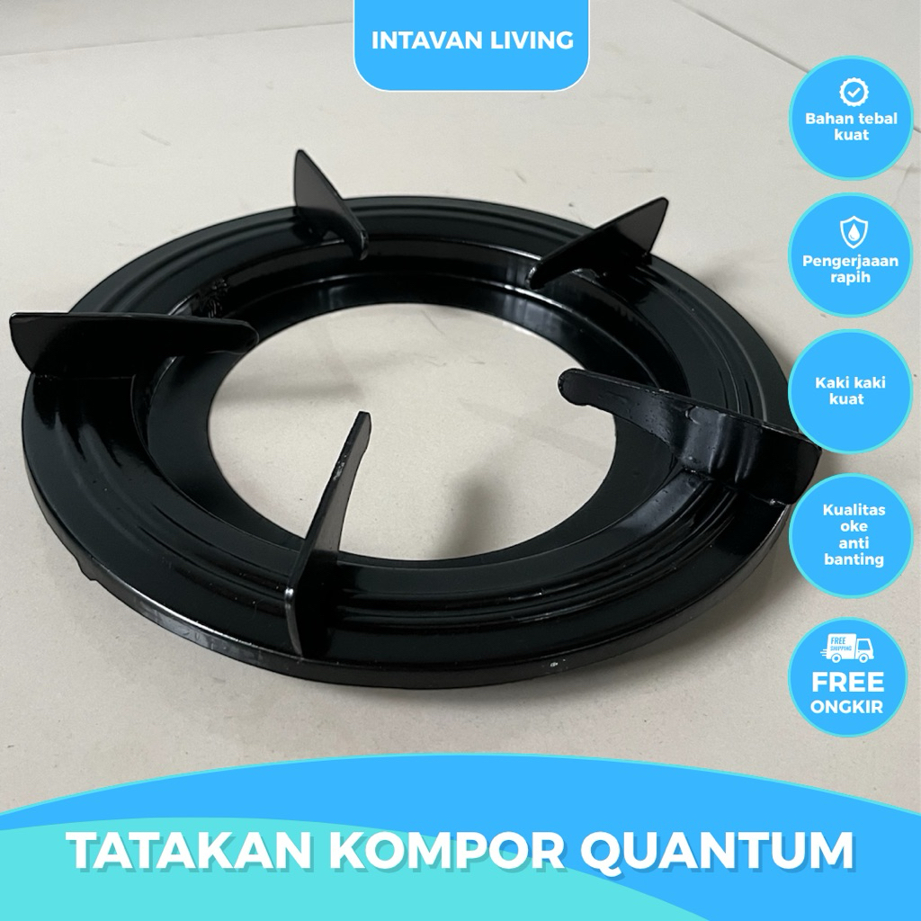 TUNGKU KOMPOR GAS QUANTUM / DUDUKAN KOMPOR KAKI 5 QUANTUM