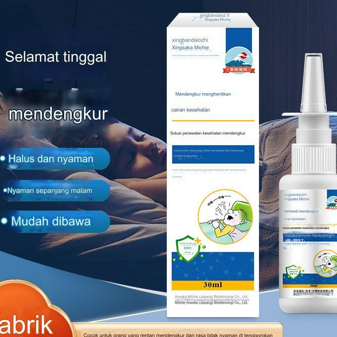 Obat Cairan Anti Mendengkur,Obat penghilang Ngorok Saat Tidur