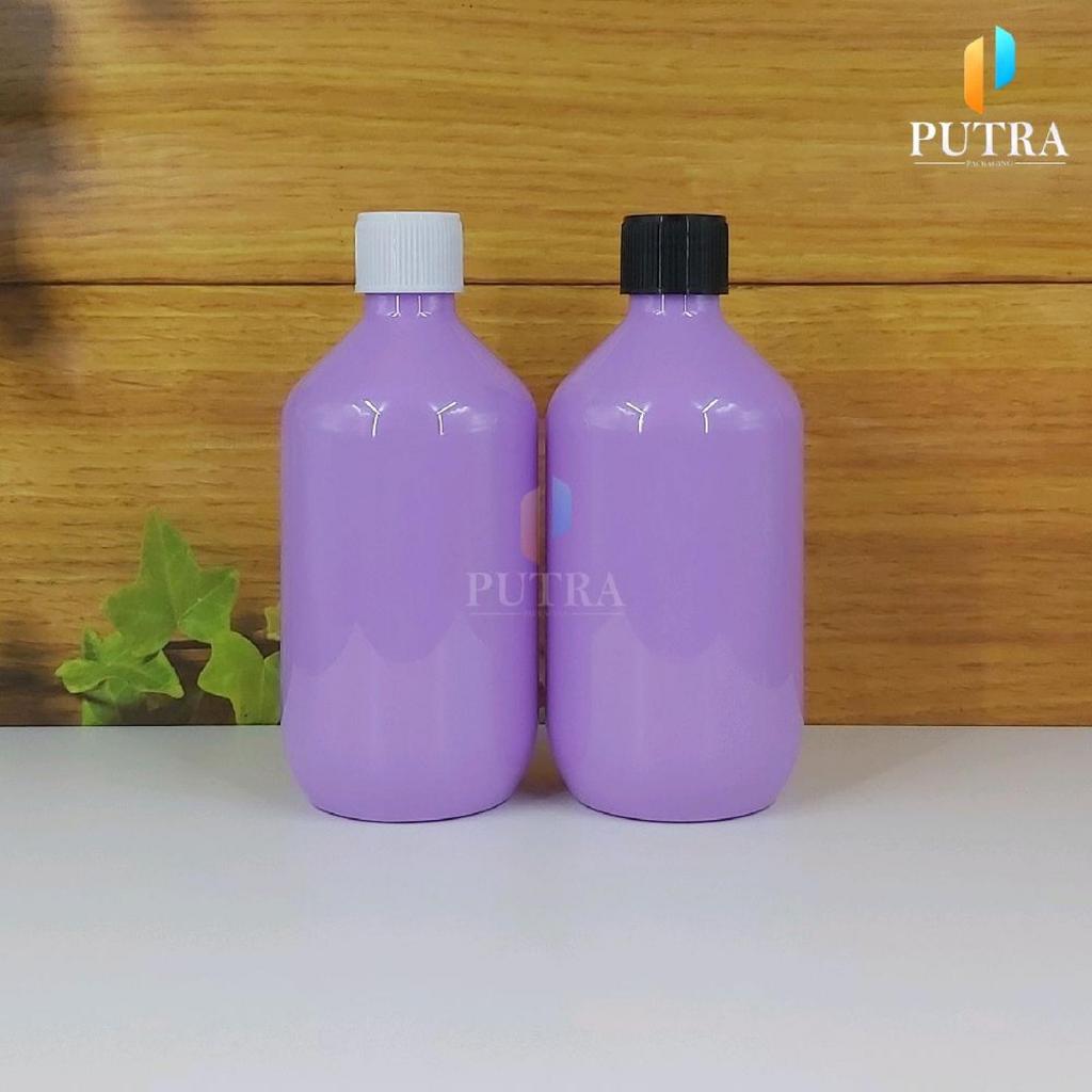 BOTOL ULIR 300 ML MADA PLASTIK / BOTOL PLASTIK PET PURPLE 300ML