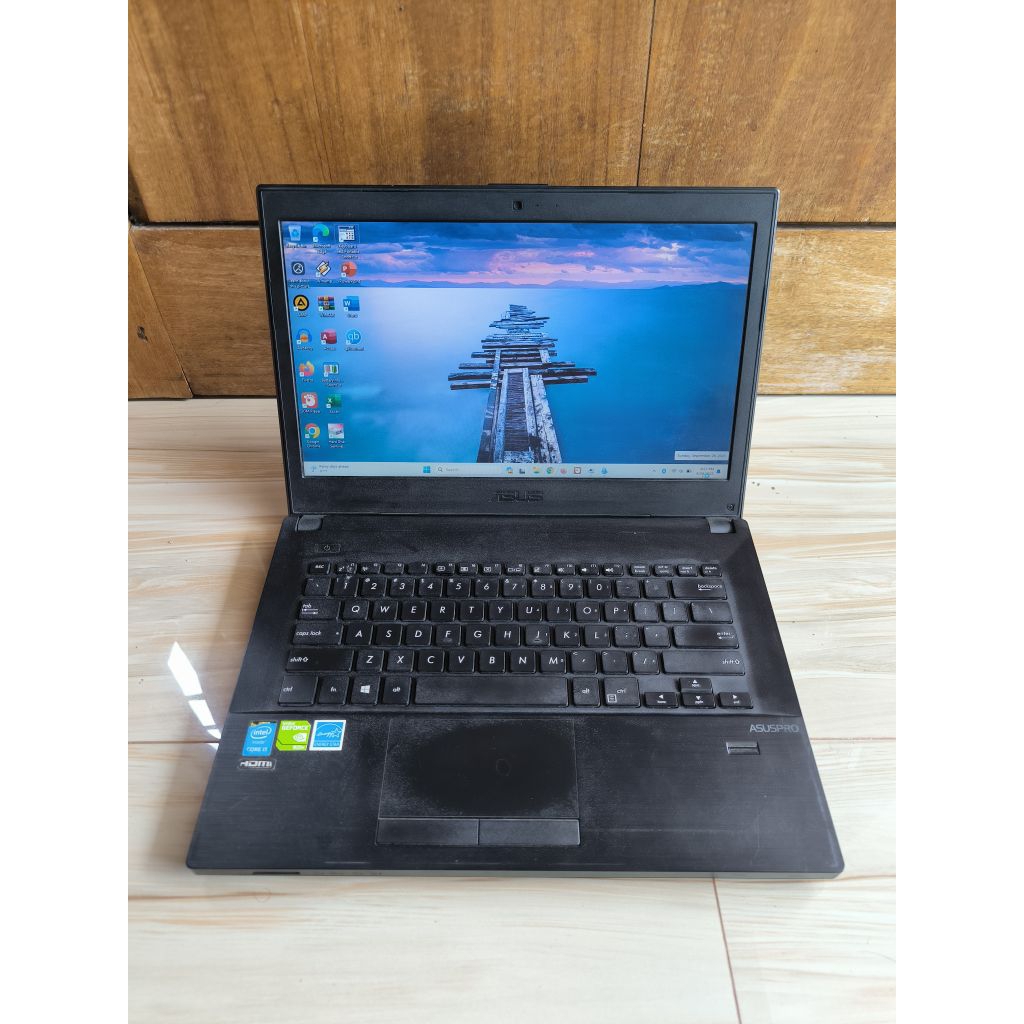 Asus Pro Core i5 Gen 4 Nvidia 820M RAM 8GB SSD 128GB
