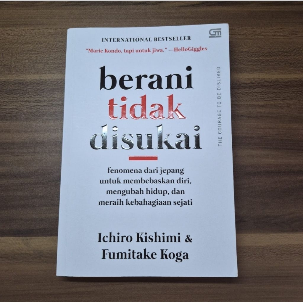 Buku Berani Tidak Disukai [PRELOVED]