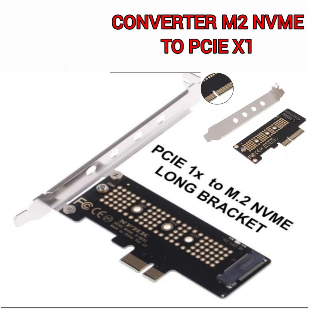 CONVERTER ADAPTER M2 NVME TO PCIE X1