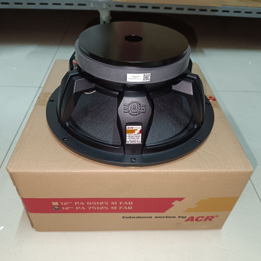Speaker ACR Fabulous 12 inch Fabulous 75125M Original Speaker 12 inch ACR Fabulous 75125 M Speaker W