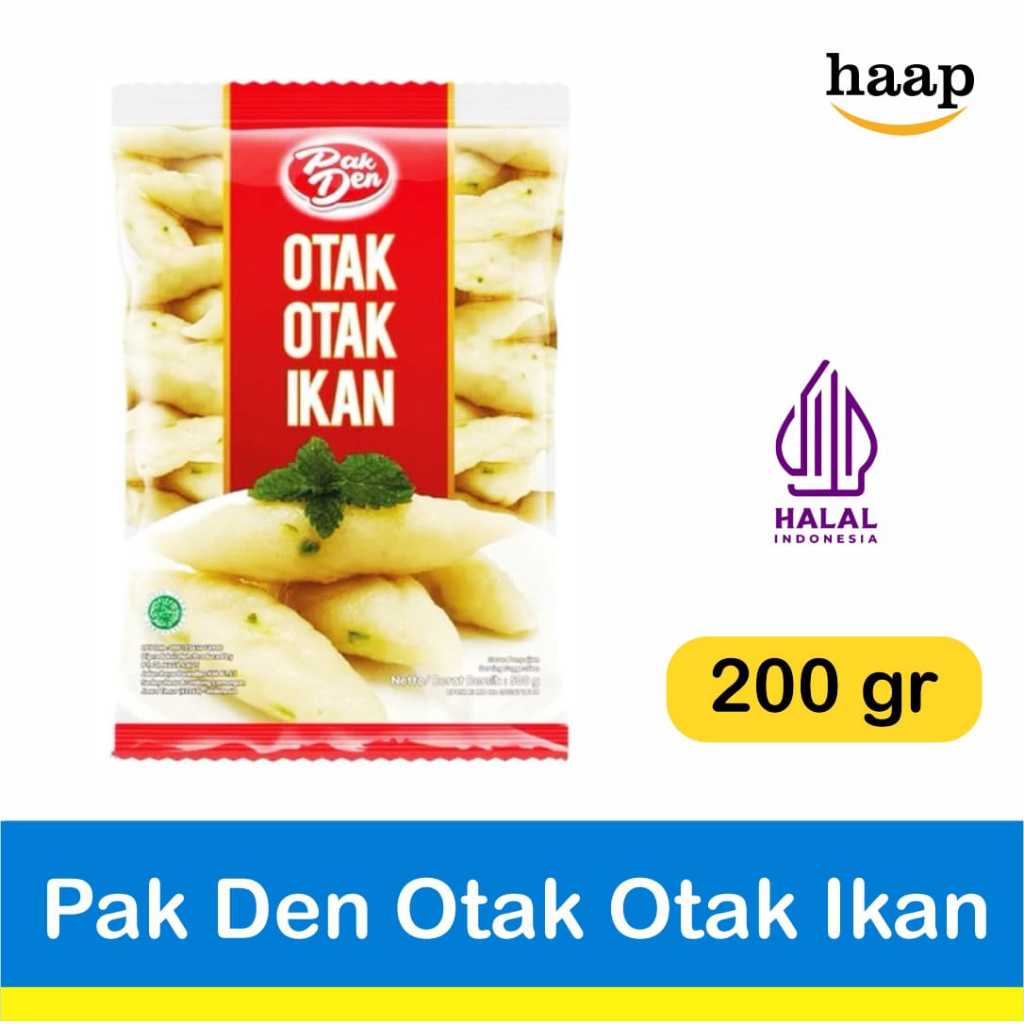 PakDen Otak-otak Ikan 200gr / Pak Den Otak-otak