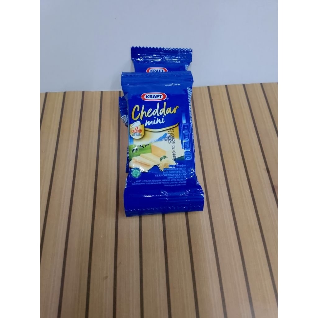 KEJU KRAFT CHEDDAR MINI 30GRAM / KRAFT CHEDDAR MINI / KEJU KRAFT 30GRAM