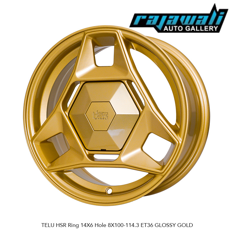 Velg Mobil Ring 14 Carry Lancer Datsun Soluna Calya Sigra Spresso Dll Ring 14 Hsr Telu Lebar 6 Gold