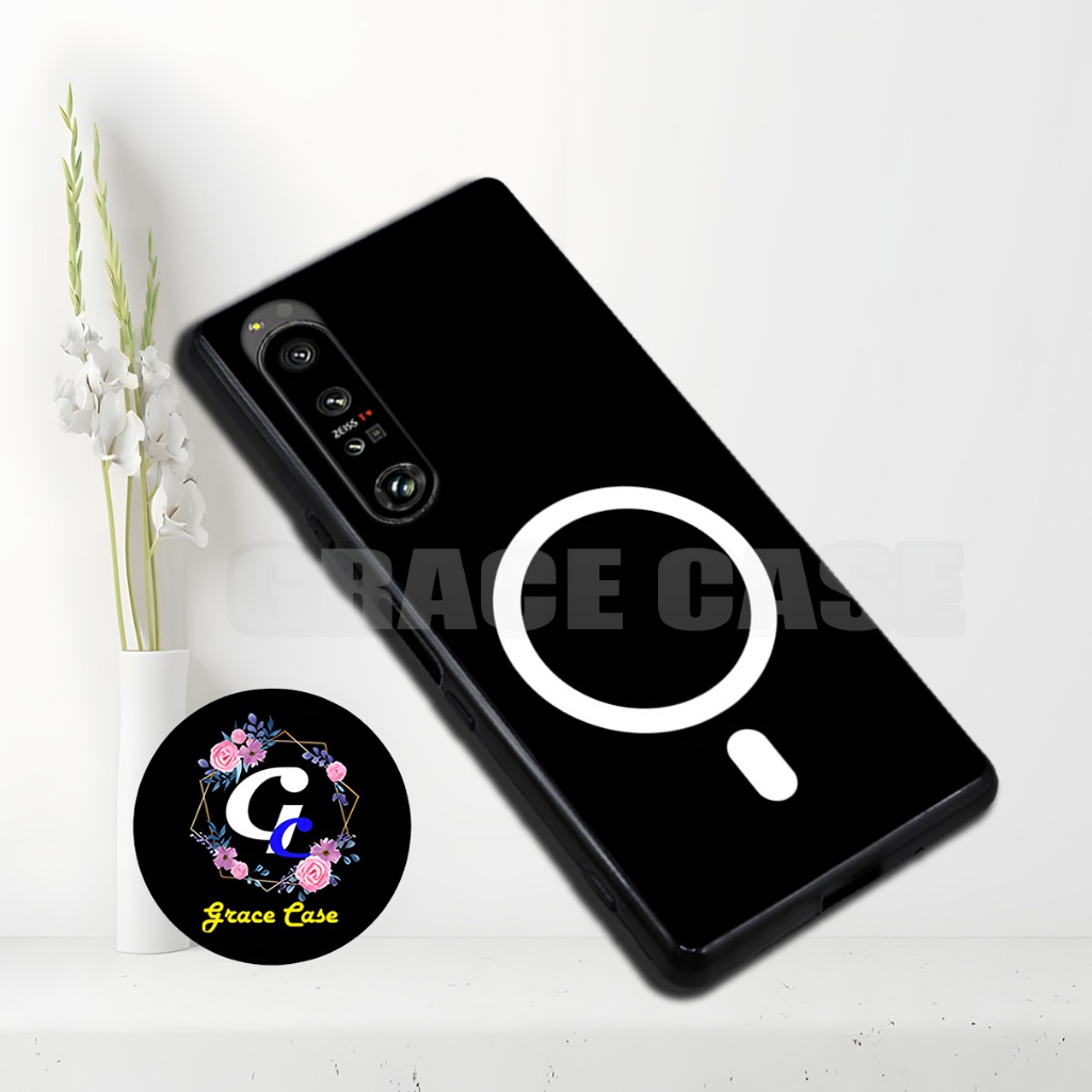 (GC27) Softcase karet Hp - SONY XPERIA 1 MARK 2/MARK 4/XPERIA 5 MARK 3 TERBARU - Motif Magsafe   / S