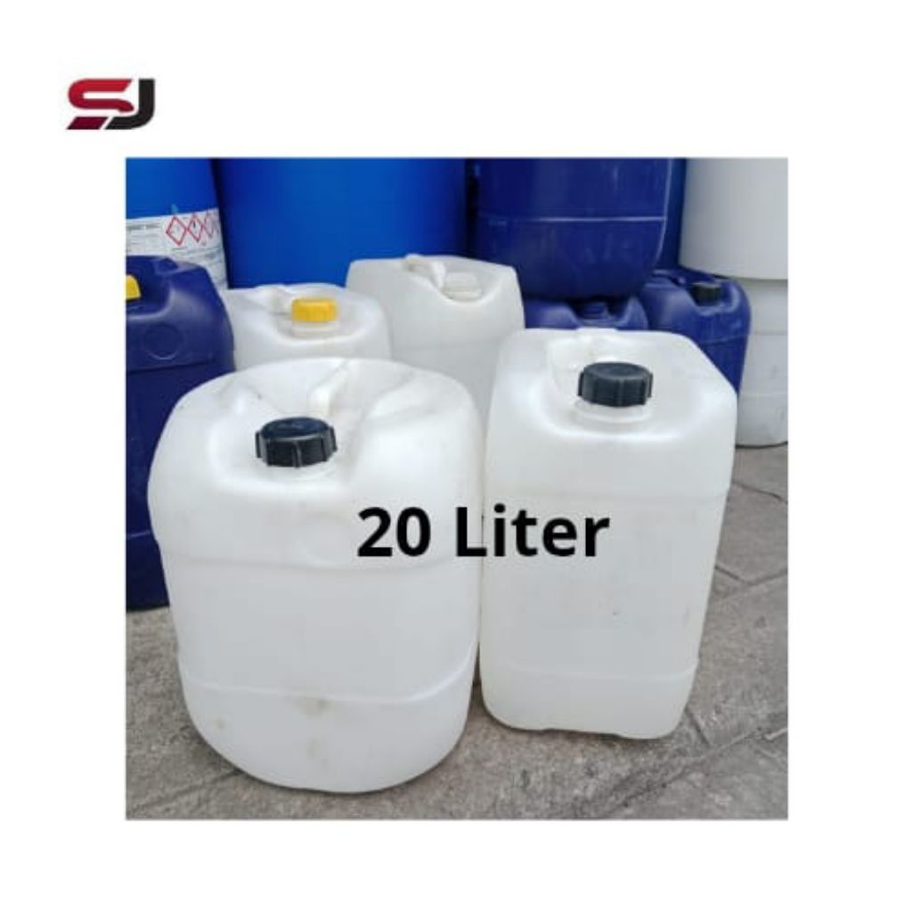 jrigen, kompan kapasitas 20 liter warna putih transparan