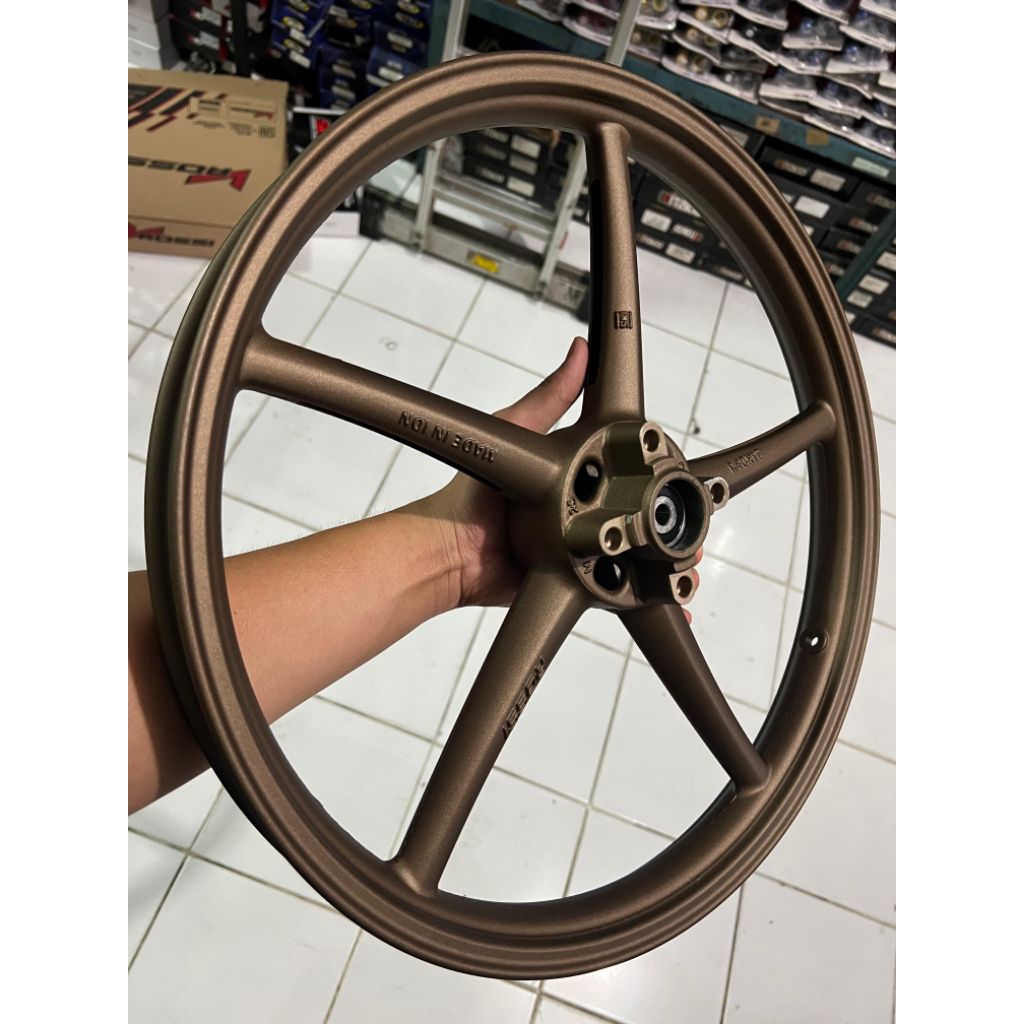 Velg Pelek Rosi Rossi Copy Model Rcb Front Depan Ukuran 140 Ring 17 Universal Sepeda Motor Honda Yam