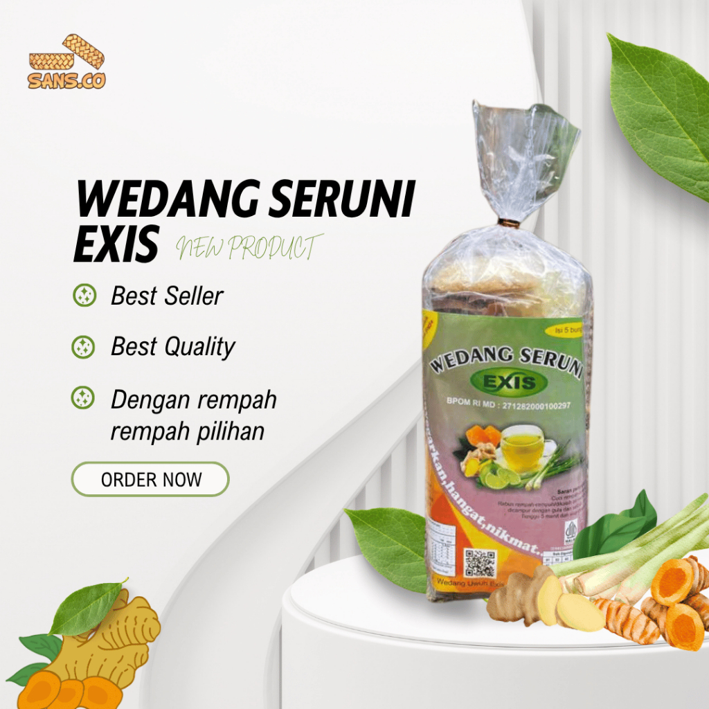 WEDANG UWUH EXIS WEDANG SERUNI KHAS IMOGIRI ISI 5 / Wedang Seruni