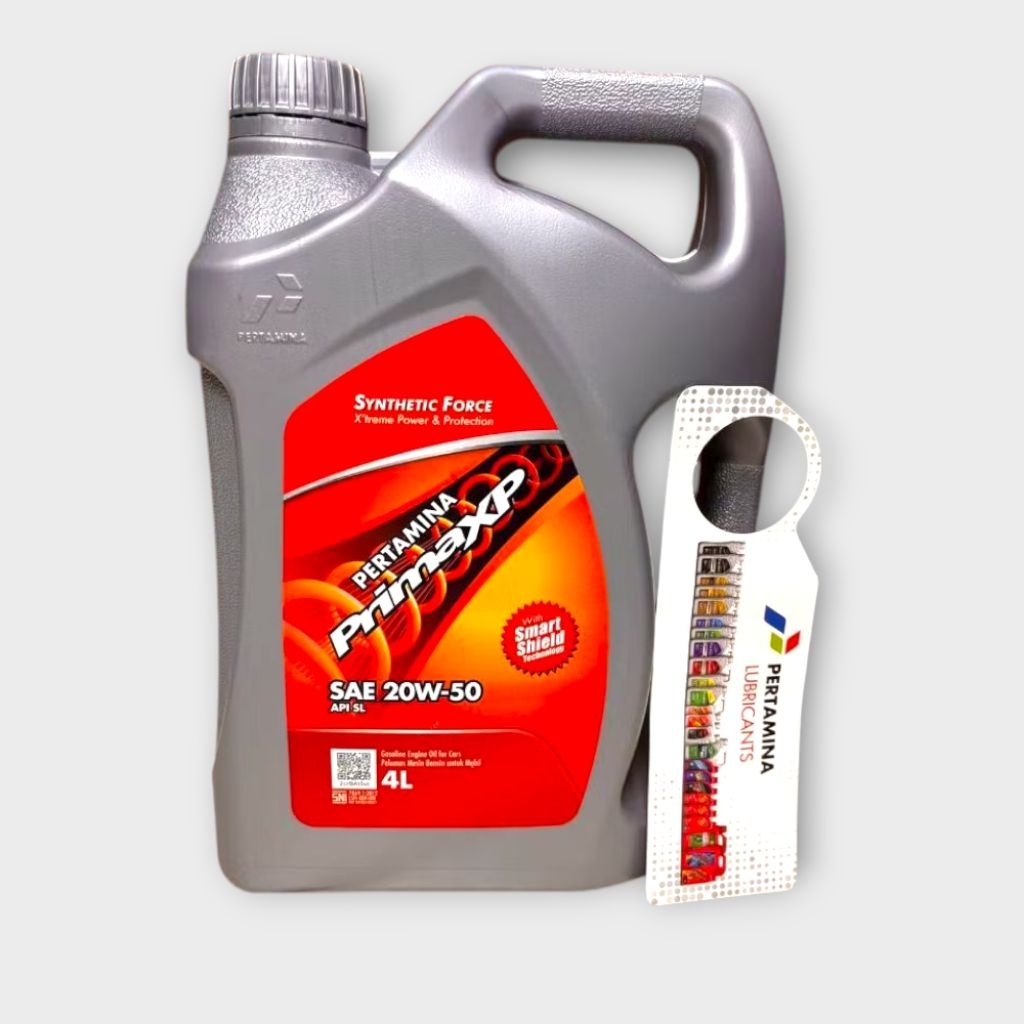 OLI PERTAMINA PRIMA XP 4 LITER SAE 20W-50 OLI MOBIL