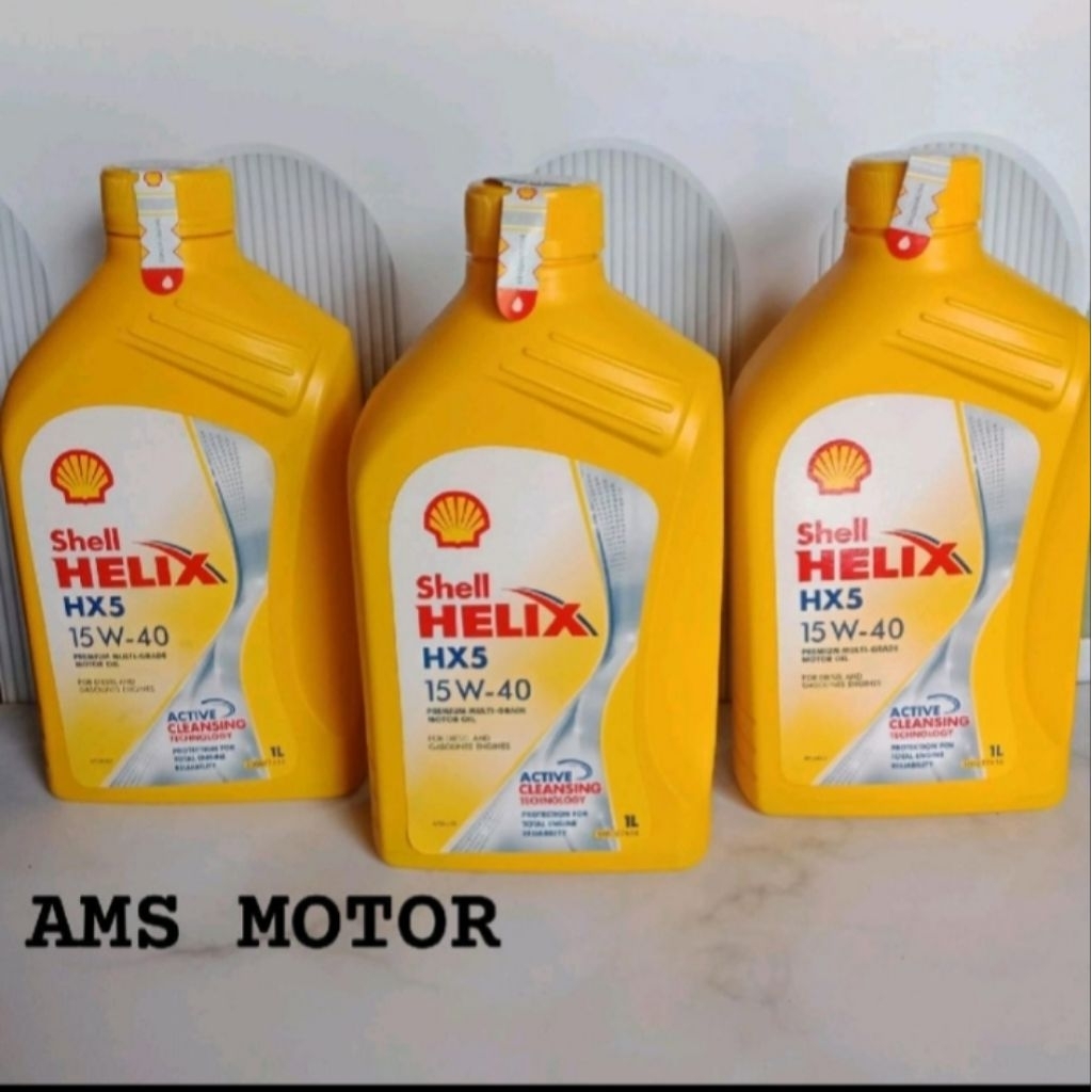 oli Shell helix HX5 SAE 1000L original