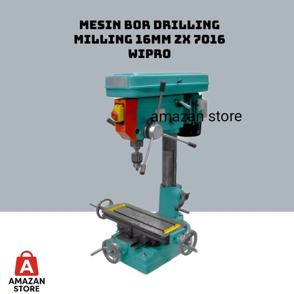 Mesin Bor Drilling Milling 16mm Wipro ZX - 7016