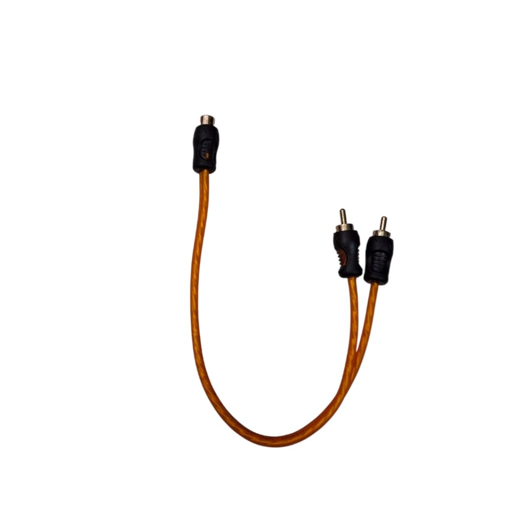 Kabel rca cabang 1 cewe 2 cowo cableone rca cabang 1 cewek 2 cowok cableone