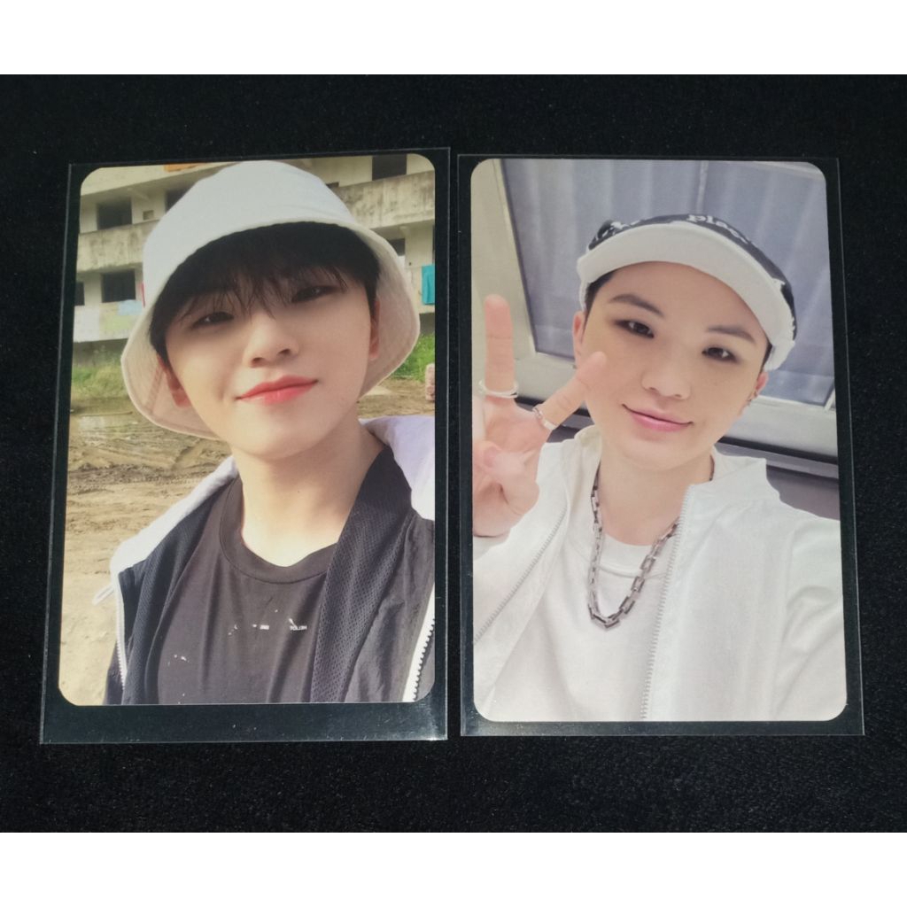 Pc woozi double wooahae horanghae beam MK lucky draw bucket HAT