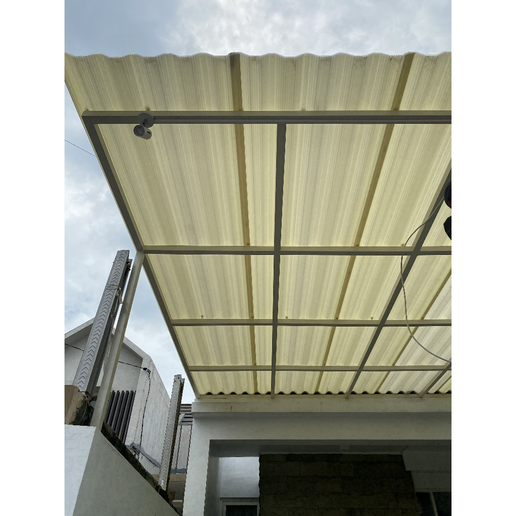 Kanopi Rooftop Semi Transparan