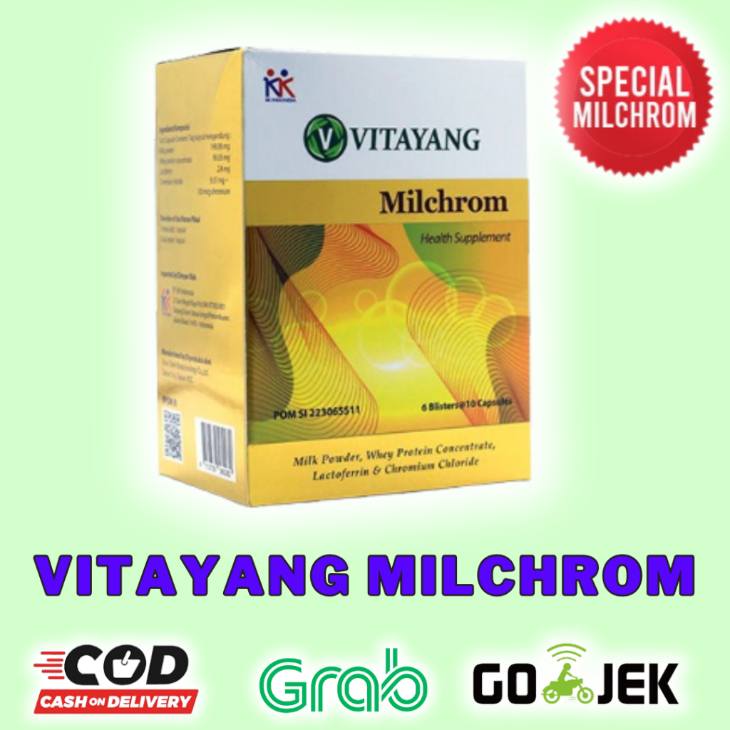 Vitayang Milchrom Obat Diabetes Original 100%