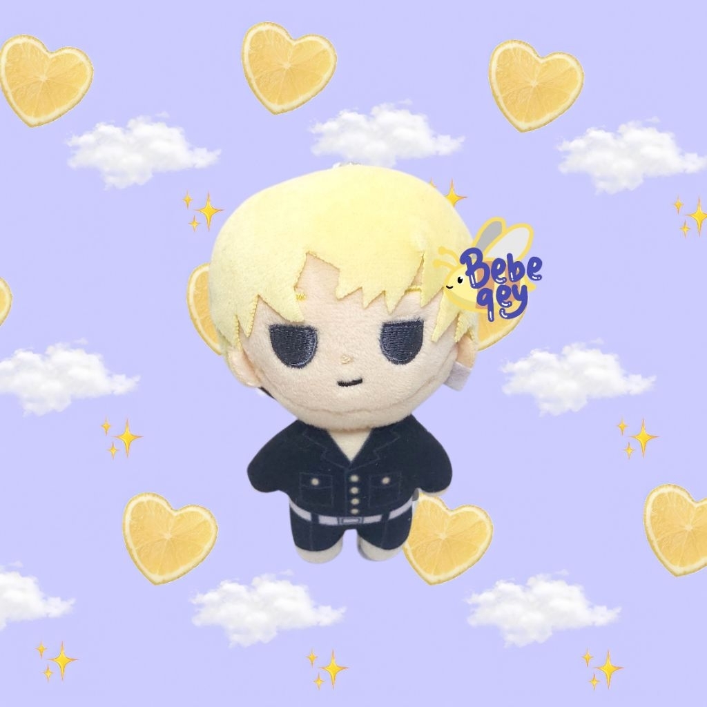 [OFFICIAL MERCH] Tokyo Revengers Chifuyu Matsuno Keychain Mascot Plush Nui Doll Boneka Anime