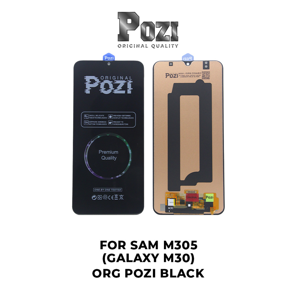 LCD TOUCHSCREEN SAMSUNG M305/ M30/ M307/ M30S/ M21/ M31 BLACK ORG POZI