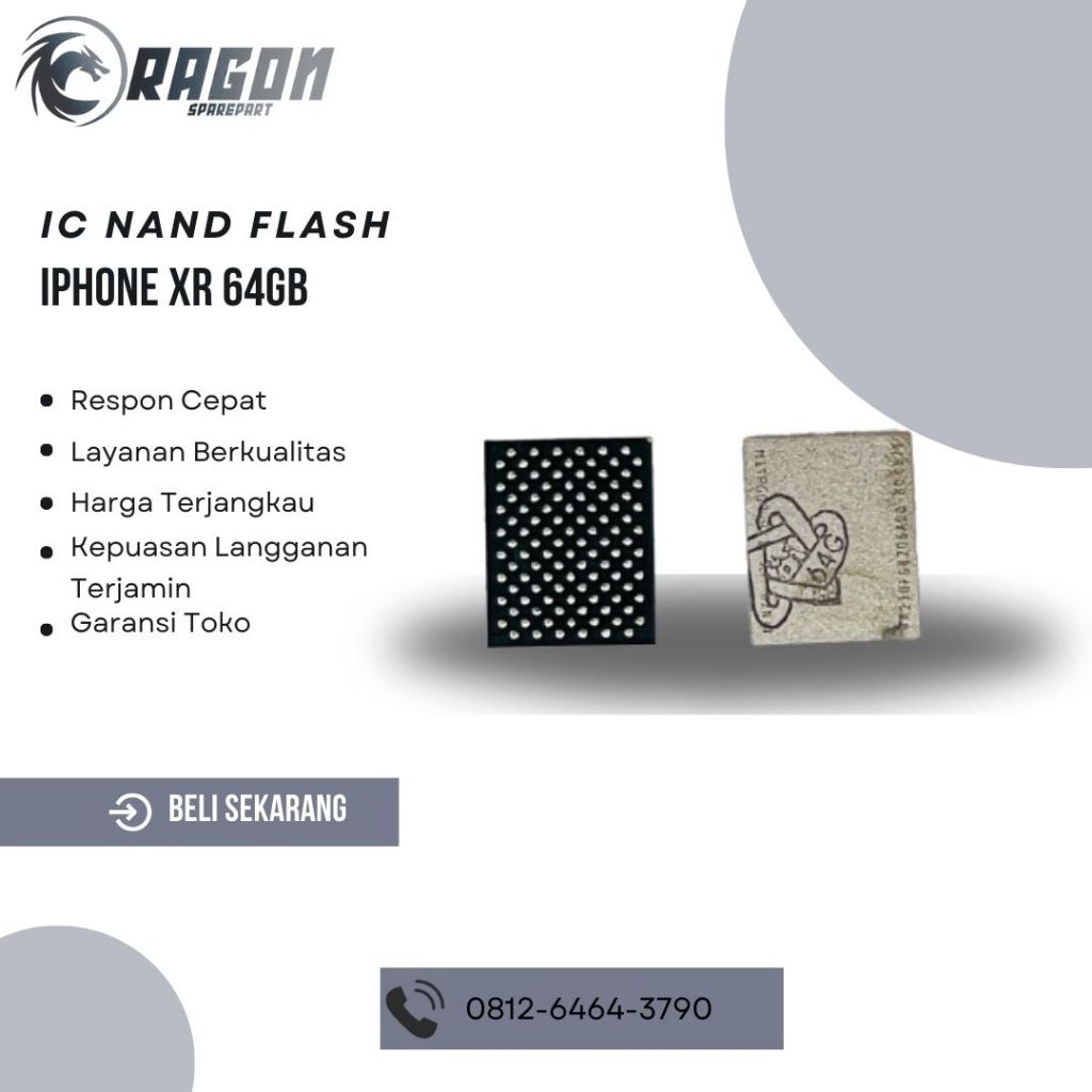 IC NAND FLASH IP XR 64GB/128GB/256GB ORIGINAL NEW