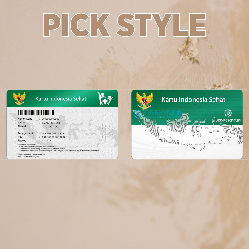 Cetak Kartu BPJS Bahan ATM / KTP