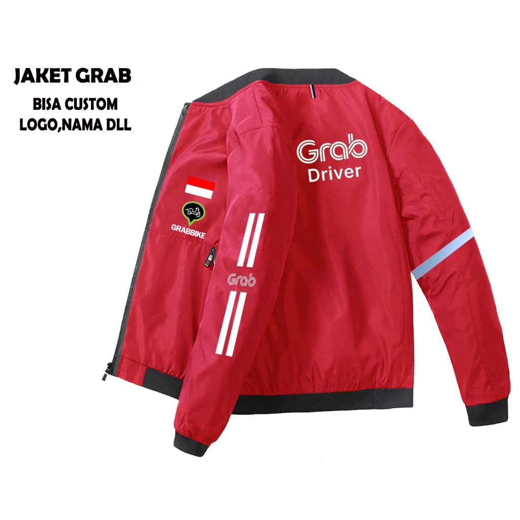 Jaket Grab | Jaket Ojol Grab Original | Jaket Driver Grab