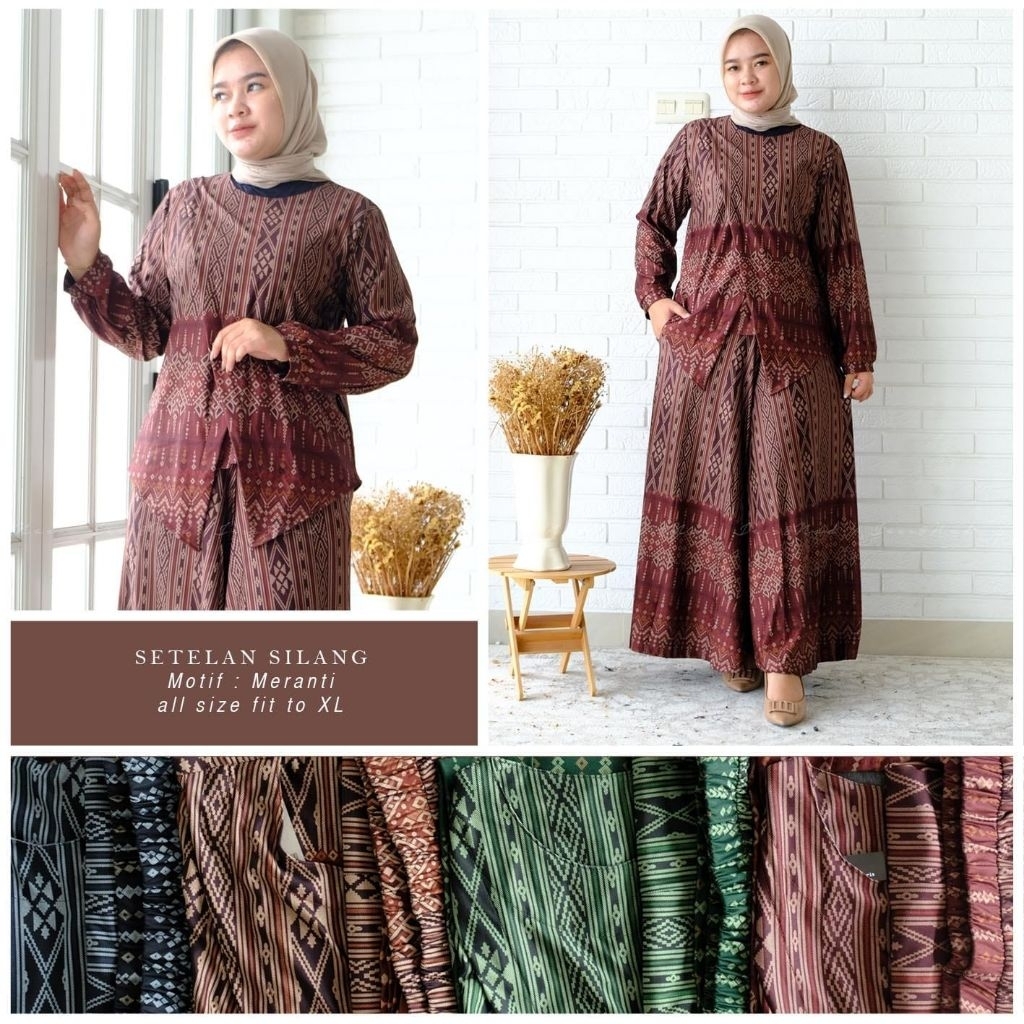 Setelan Kulot Silang Jess Nad