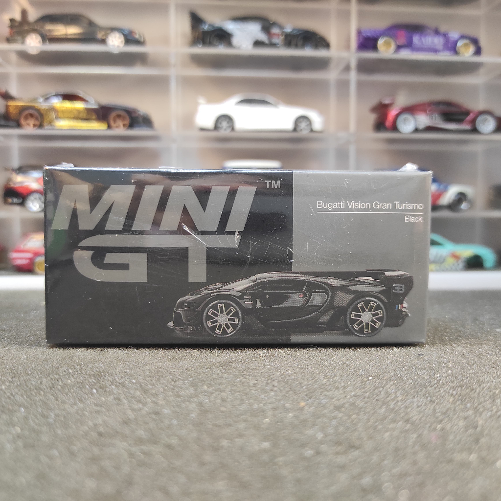 MINI GT 795 Bugatti Vision Gran Turismo Black