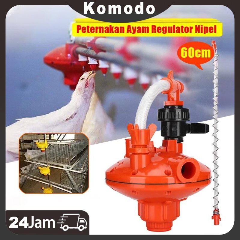 Regulator Air Minum Ayam/ Regulator Nipple /Regulator Nipel Nipel/ Pengatur Saluran Air Peralatan Pe