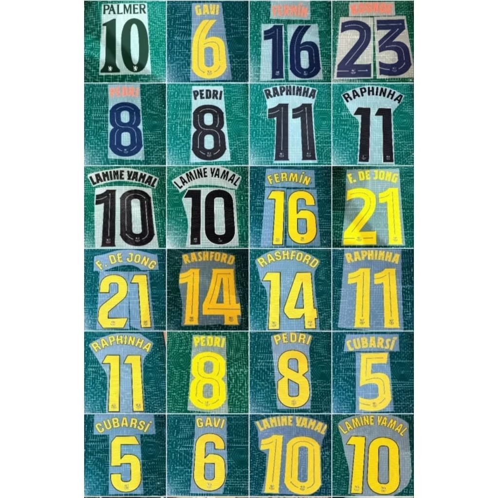 Nameset Barcelona 25/26 Remake HK