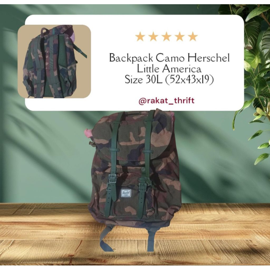 Backpack Camo Herschel Little America