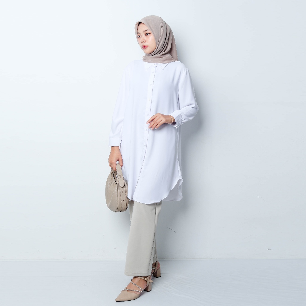 Keenan Casual Oversize Tunic Shirt