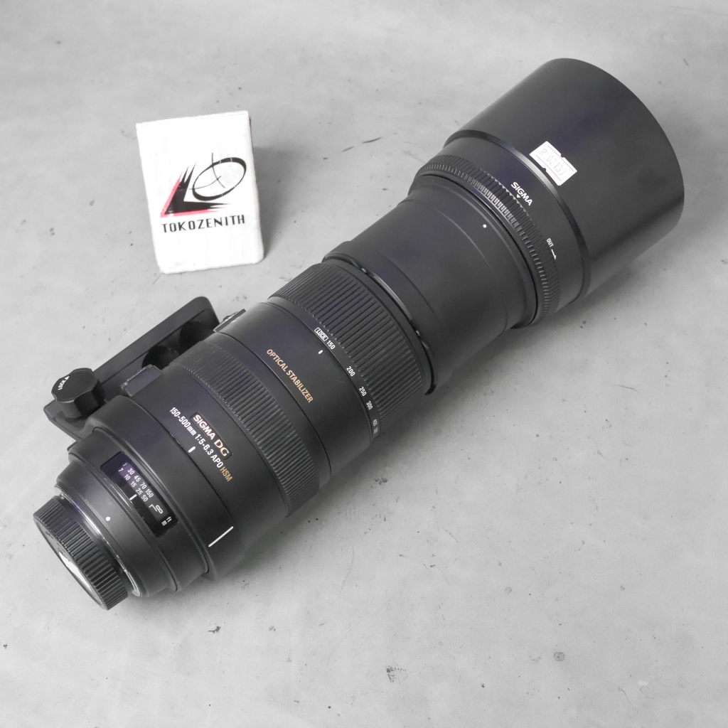 Sigma APO 150-500mm f5-6.3 DG HSM for Nikon - Lensa TELE Sport - R02137