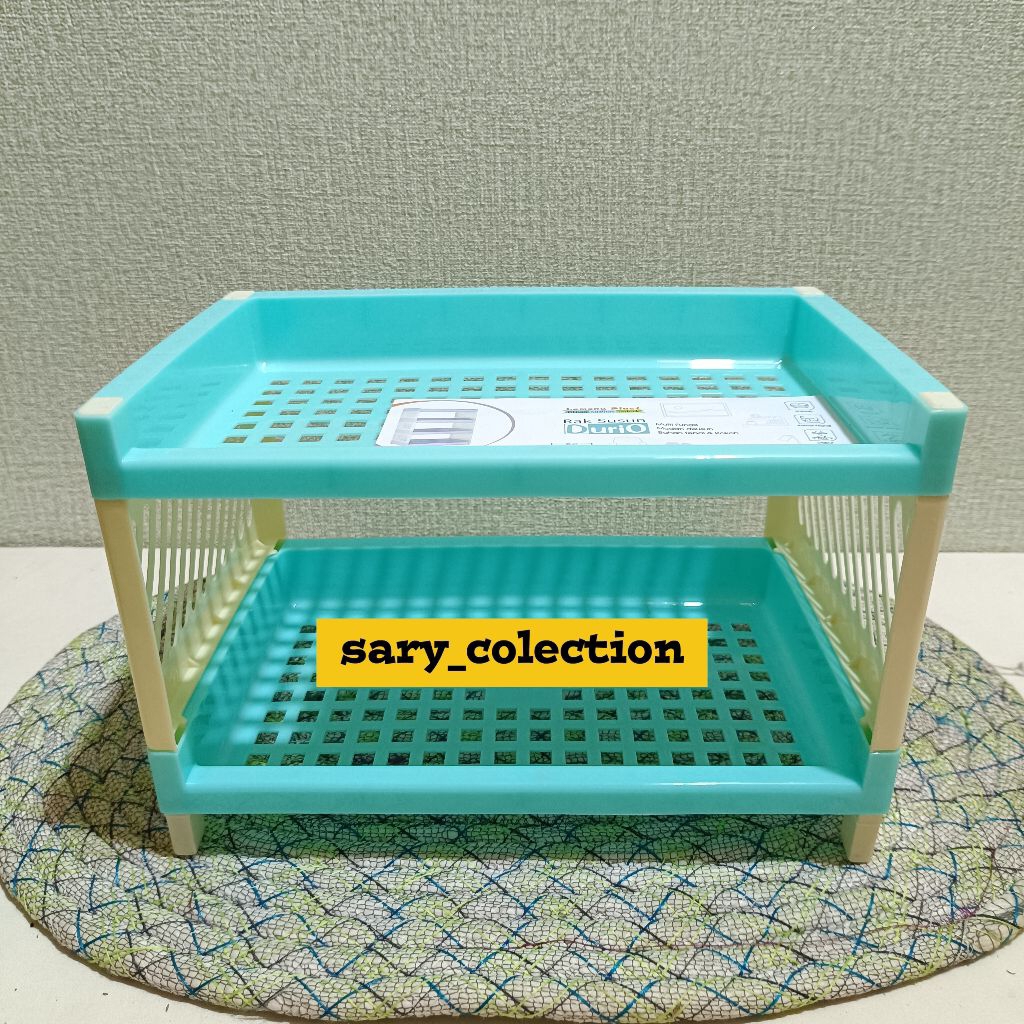LEMONY PLAST Rak Plastik Mini Susun 2 DURIO