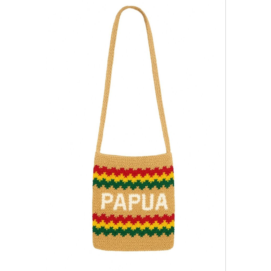 Tas noken papua ukuran mini Termurah, tas noken handmade mama papua asli/tas noken etnik papua