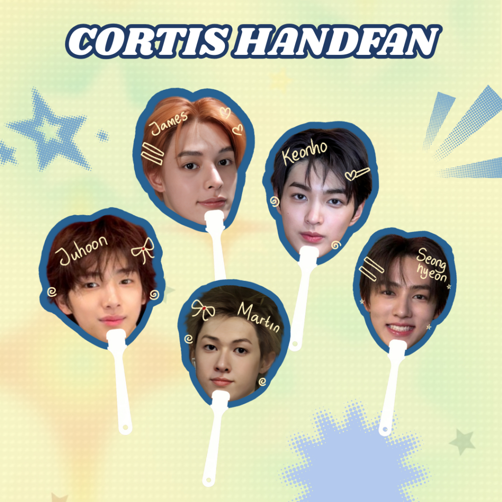 CORTIS HANDFAN KIPAS TANGAN CORTIS