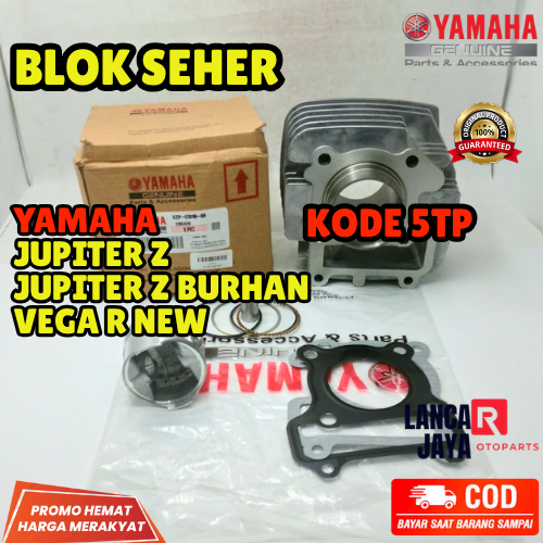 BLOK SEHER YAMAHA 5TP | YAMAHA JUPITER Z, JUPITER Z BURHAN, VEGA R NEW ORIGINAL