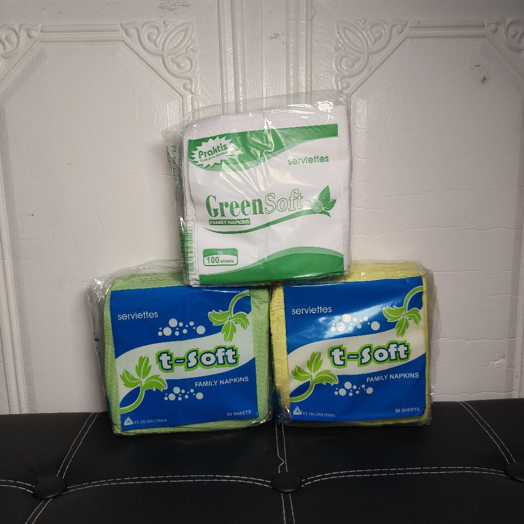 Tisu green NAPKIN / tsoft tisu makan