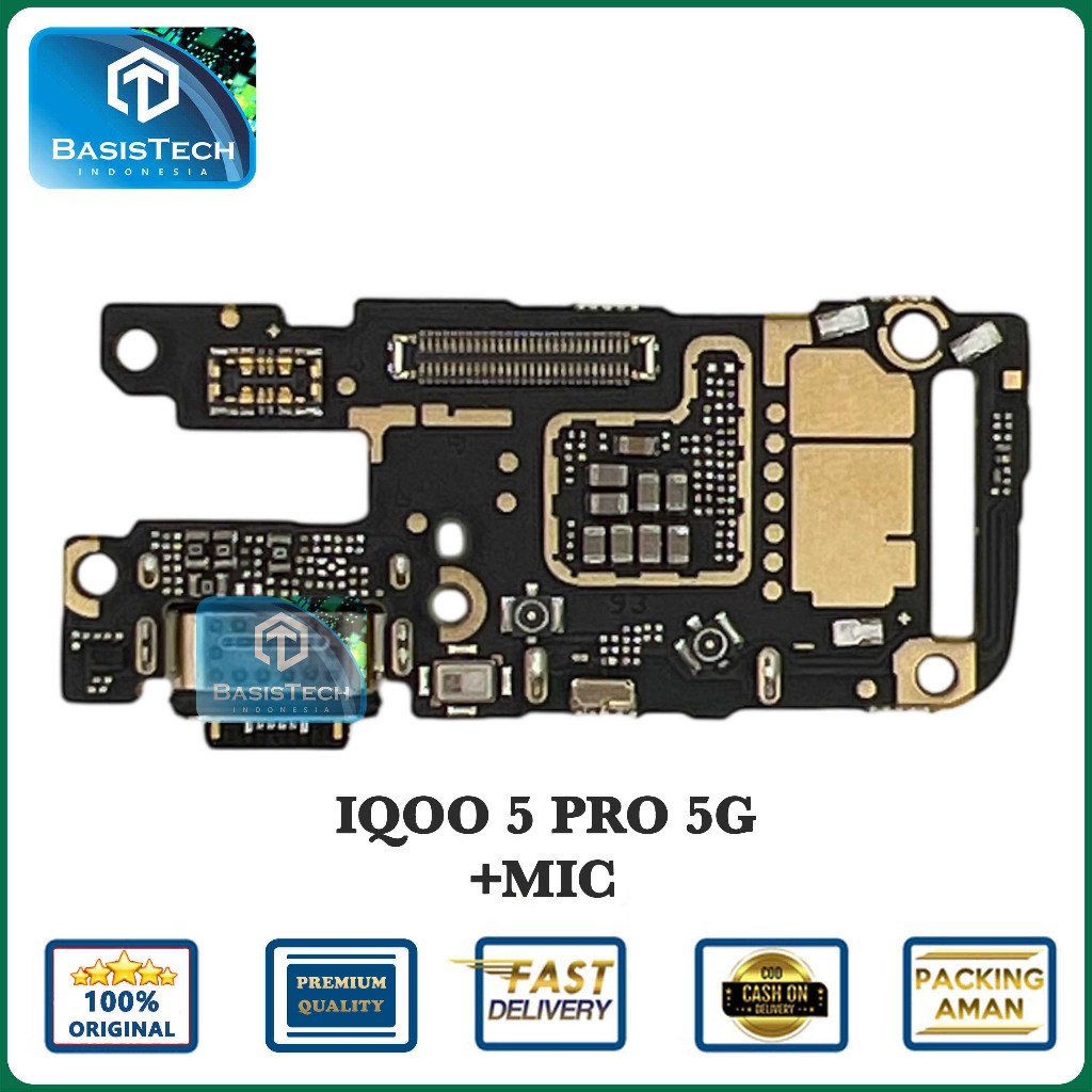 FLEXIBLE KONEKTOR PAPAN CAS FOR VIVO IQOO 5 PRO 5G - ORIGINAL QUALITY