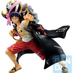 Ichibansho Figure - One Piece - Monkey.D.Luffy (Film Red), Bandai Spirits Collectible Statue