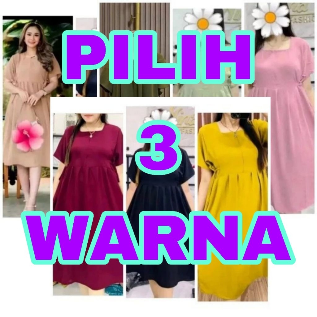 A PAKET USAHA 100 RIBU DAPAT 3 PCS DASTER BAHAN CRINKLE PREMIUM DASTER CHIBI RESLETING DEPAN 90 RIBU