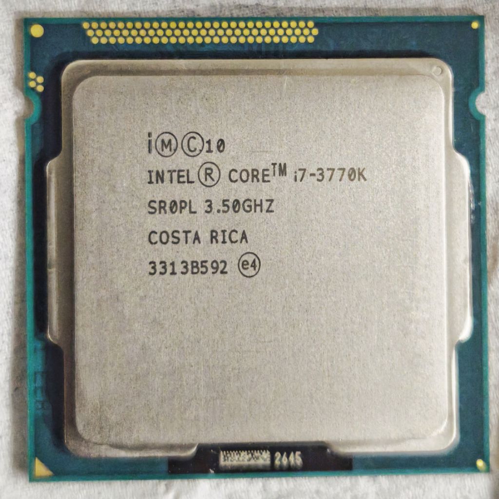 Processor intel i7 3770K Gen 3 soket LGA 1155