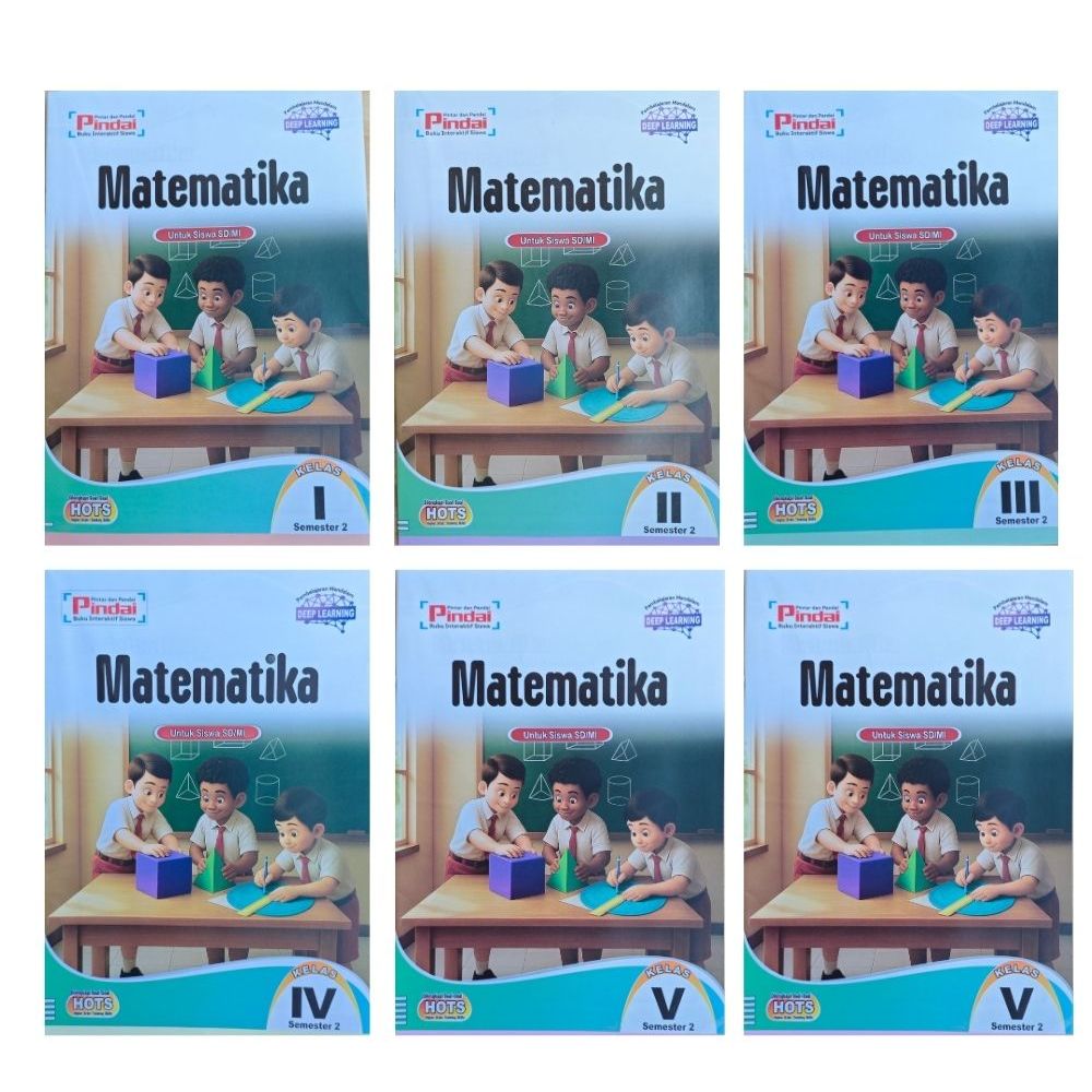 LKS Pindai Matematika Kelas 1 2 3 4 5 6 Semester 2 Merdeka