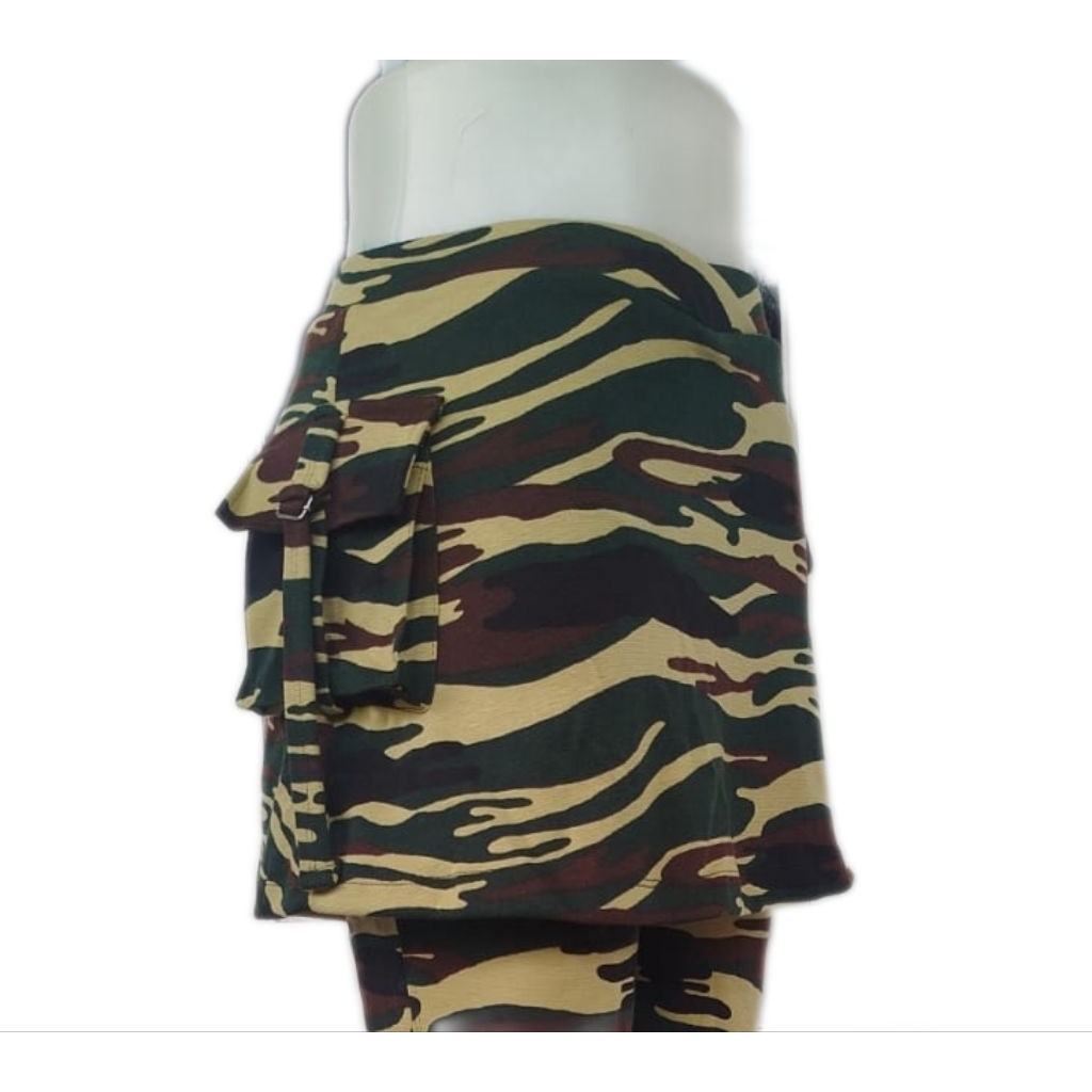 ROK SENAM, ROK KANTONG SAMPING ARMY LORENG, ROK OLAHRAGA WANITA, ROK MINI, ROK ZOGGING, ROK FITNES, 