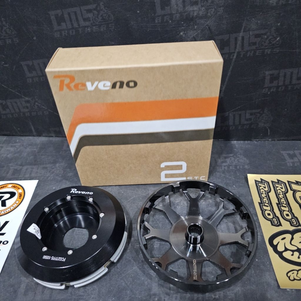 Kopling Reveno Clutch 2.0 Mangkok Kampas Ganda Reveno Yamaha Mio Sporty Soul Carbu Original Taiwan